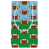 Petit Sac Cadeau Football 4e année de bas anniversaire (Devant)