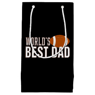 Petit Sac Cadeau Football de la meilleure typographie de papa du mo