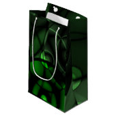 Petit Sac Cadeau Forest Green (Devant Angle)