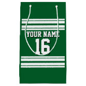 Petit Sac Cadeau Forest Green White Team (Devant)