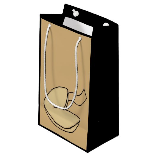 Petit Sac Cadeau Fortune Cookie Lucky Chinese Food Cartoon (Devant Angle)