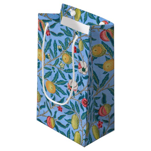 Petit Sac Cadeau Four Fruit, William Morris (Devant Angle)