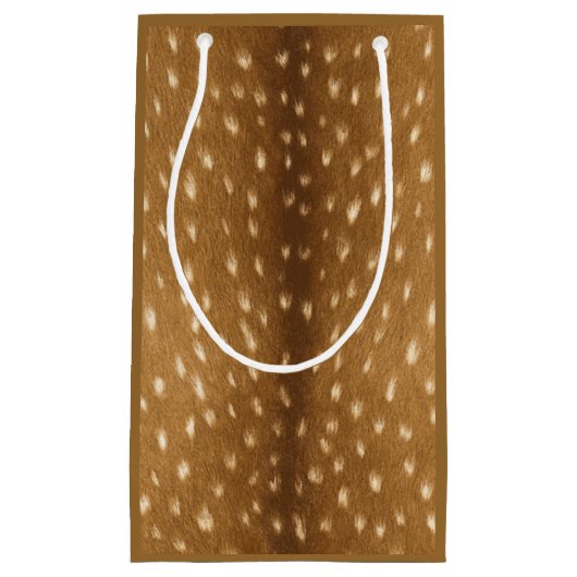 Petit Sac Cadeau Fourrure de faon repérée par cerfs communs (Devant)