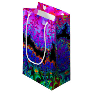 Petit Sac Cadeau Fractale de colorant de cravate