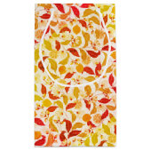 Petit Sac Cadeau Fraîcheur Citrus Foliage Mariage (Dos)