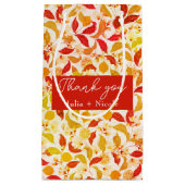 Petit Sac Cadeau Fraîcheur Citrus Foliage Mariage (Devant)