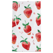 Petit Sac Cadeau Fraise (Devant)