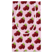 Petit Sac Cadeau Framboises rouges framboises mûres Imprimer (Devant)