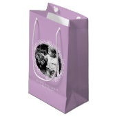 Petit Sac Cadeau Frame photo Fancy Lavender (Devant Angle)
