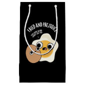 Petit Sac Cadeau Frit Et Préjudice Funny Oeuf Pun Dark BG (Devant)