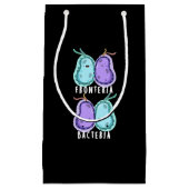 Petit Sac Cadeau Fronteria Bactéries Drôle Biologie Pun Dark BG (Devant)