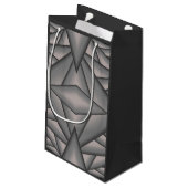 Petit Sac Cadeau Frozen In Time Art Abstrait (Dos Angle)