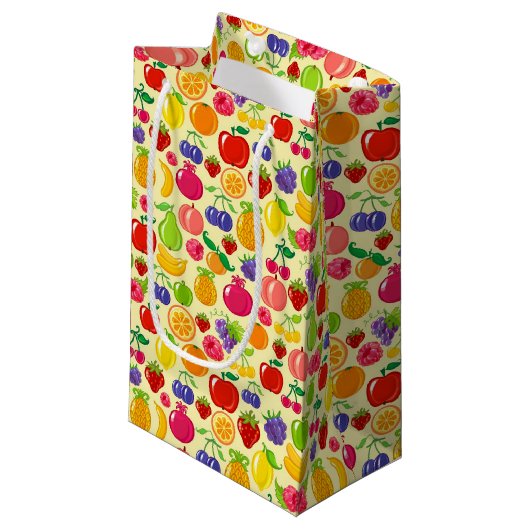 Petit Sac Cadeau Fruit (Devant Angle)