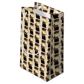 Petit Sac Cadeau Fudge Stack Confection Confection Sucres de confis (Dos Angle)