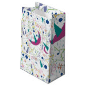 Petit Sac Cadeau Galaxie Arcade 90s - Blanc (Dos Angle)