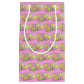 Petit Sac Cadeau Gâteau éponge britannique Battenberg Marzipan Boul (Devant)