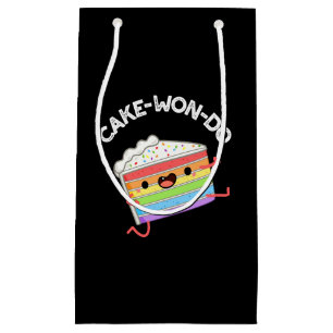 Petit Sac Cadeau Gâteau-won-do Funny Taekwondo jeu de gâteau Dark B