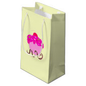 Petit Sac Cadeau Gâteaux d'anniversaire (Dos Angle)