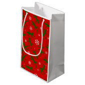 Petit Sac Cadeau geckos de fêtes (Dos Angle)
