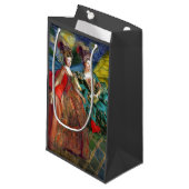 Petit Sac Cadeau Gemini gothique classique femme papillon Whimsical (Devant Angle)