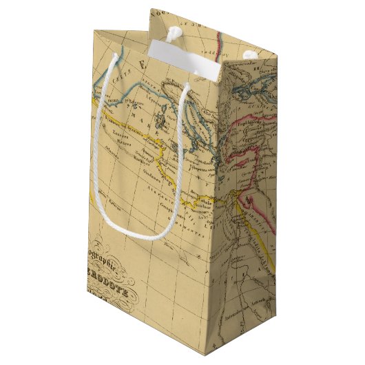 Petit Sac Cadeau Géographie de Herodotus (Dos Angle)