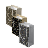 Petit Sac Cadeau Géométrie Luxe