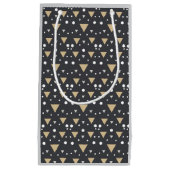 Petit Sac Cadeau Géométrie Luxe (Devant)