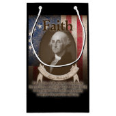 Petit Sac Cadeau George Washington - foi (Dos)