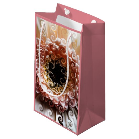 PETIT SAC CADEAU GERBERAS (Devant Angle)