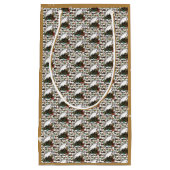 Petit Sac Cadeau Gingerbread Man (Devant)