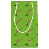 Petit Sac Cadeau Giraffe (Dos)