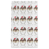 Petit Sac Cadeau Glace Chaude Fudge Sundae Dessert Pâtes Glacées (Devant)