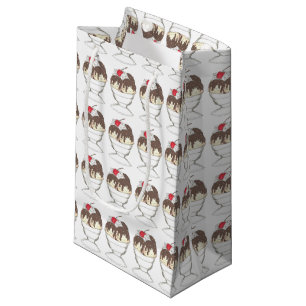 Petit Sac Cadeau Glace Chocolat Chaud Sundae Dessert Boutique de Co