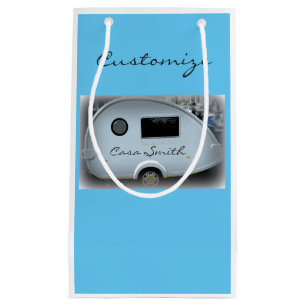 Petit Sac Cadeau Glamping heureux de caravane gitane de larme