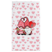 Petit Sac Cadeau Gnome Couple (Dos)
