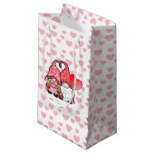 Petit Sac Cadeau Gnome Couple (Devant Angle)