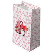 Petit Sac Cadeau Gnome Couple (Dos Angle)
