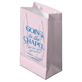 Petit Sac Cadeau Going to the Chapel Bachelorette Weekend (Devant Angle)