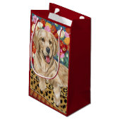 Petit Sac Cadeau Golden Boy Retriever (Dos Angle)