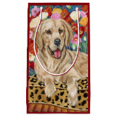Petit Sac Cadeau Golden Boy Retriever (Devant)
