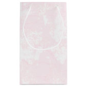 Petit Sac Cadeau Golden Retriever avec des baisers en bâton à lèvre (Dos)