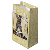 Petit Sac Cadeau Golf Golfer Vintage Golf antique (Dos Angle)