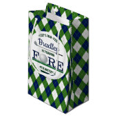 Petit Sac Cadeau Golf PAR-TEE 4e anniversaire (Devant Angle)