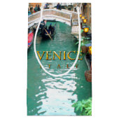 Petit Sac Cadeau Gondoles sur un canal vénitien (Devant)