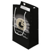 Petit Sac Cadeau Gothic Baby Shower Halloween (Devant Angle)