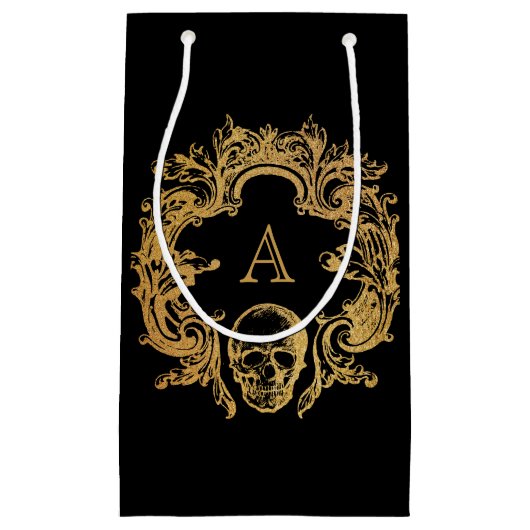 Petit Sac Cadeau Gothique Glam Halloween | (Devant)