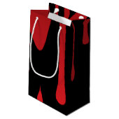 Petit Sac Cadeau Goutte de sang (Dos Angle)
