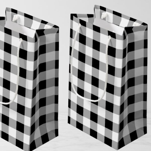 Petit Sac Cadeau Graduation BBQ Gingham