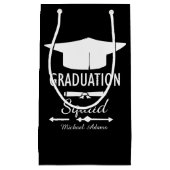 Petit Sac Cadeau graduation unisex cool personnalisable (Devant)