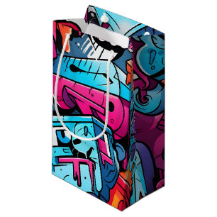 Petit Sac Cadeau Graffiti Street Art Splash
